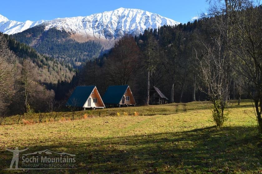 Альпийские Хижины кордон Пслух