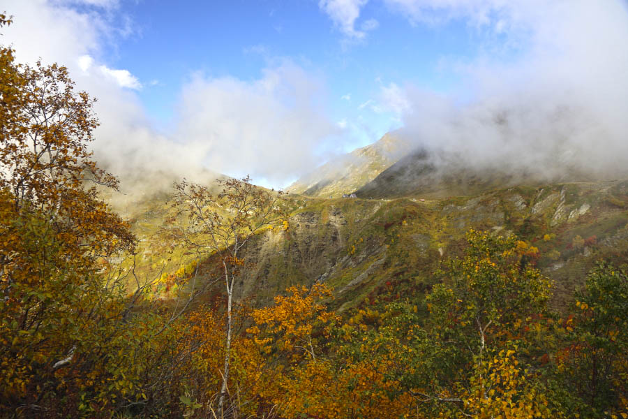 Осень в горах Сочи