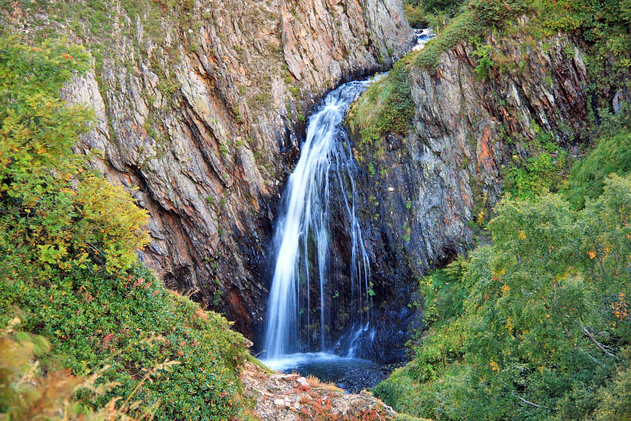 Водопад на Малой Лабе