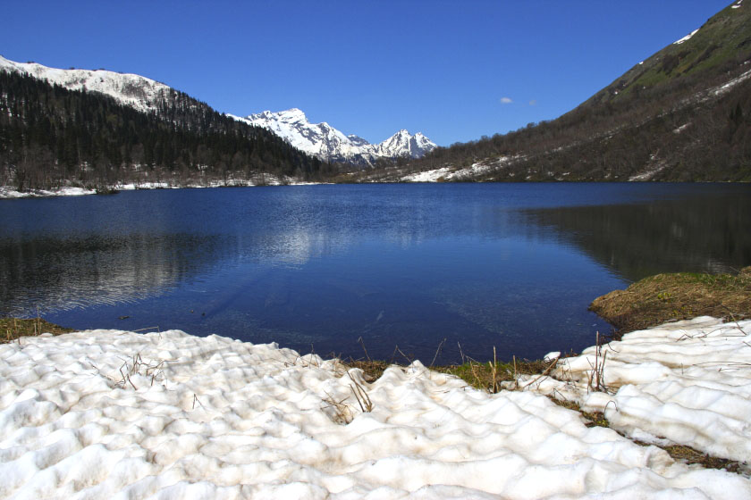 Озеро Кардывач весной
