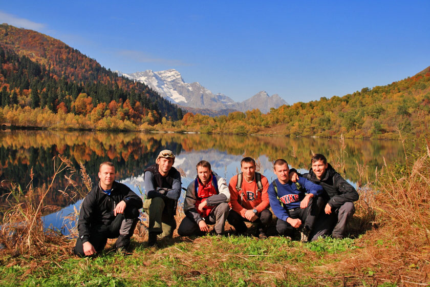 Осенний поход на озеро Кардывач и Ацетукские озёра